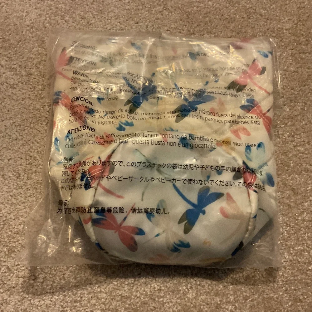 LUG Tumbler Storage Pouch - Dragon Fly Cream NWT - Picture 6 of 8
